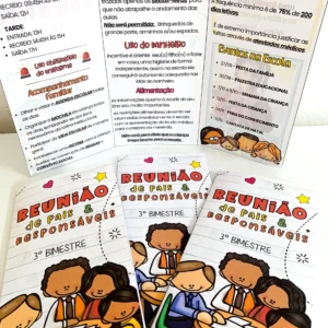 Reunião de Pais editável.
